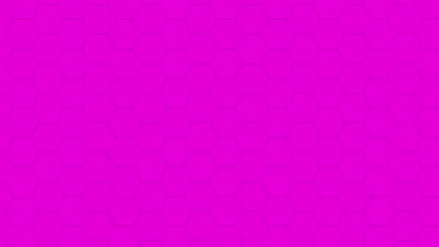 Abstract purple hexagon animated background Stock Footage 294689500