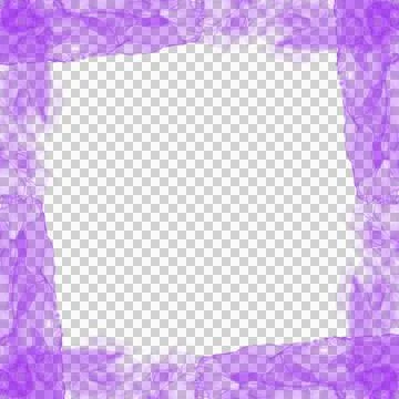 Abstract Purple Ink Frame Foto stock