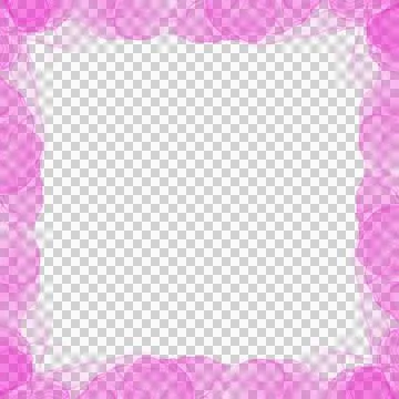 Abstract Purple Ink Frame Stock Photos