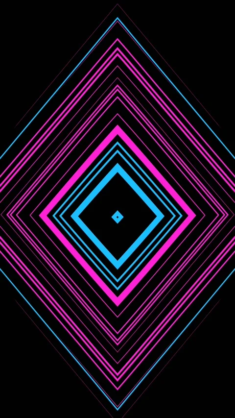 Abstract purple kaleidoscope background. geometric figures Stock Footage 227151053