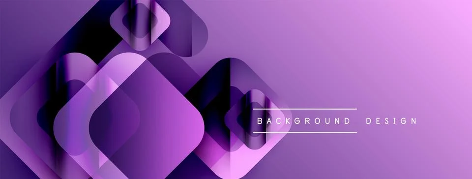 Abstract purple layers create dynamic geometric composition. Modern design with 스톡 일러스트