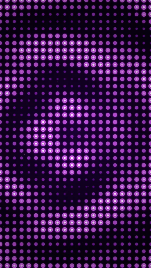 Abstract Purple LED Dot Matrix Display Motion Background Stock Footage 346197600