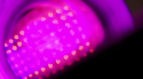 Abstract purple LED spots Stock Footage 24948300