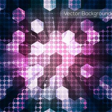 Abstract purple light background Stock Illustration