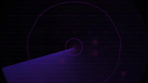 Abstract purple light circle technology. Stock Footage 339990386