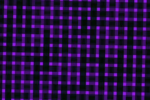 Abstract purple light pattern with glowing dots and lines Stock Illustration