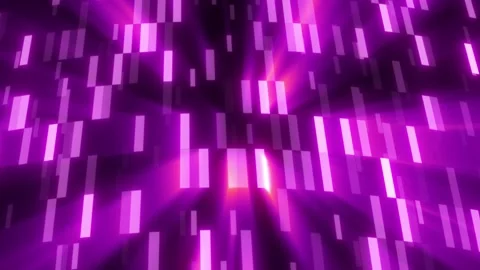 Abstract purple light pattern pulses with shifting magenta bars and bright .. Stock Footage 347471208
