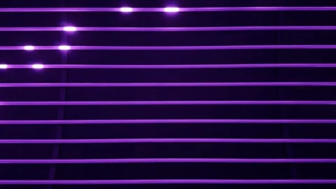 Abstract purple light waves moving across lines Stock Footage 328596077