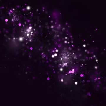 Abstract  purple lights background Stock Illustration