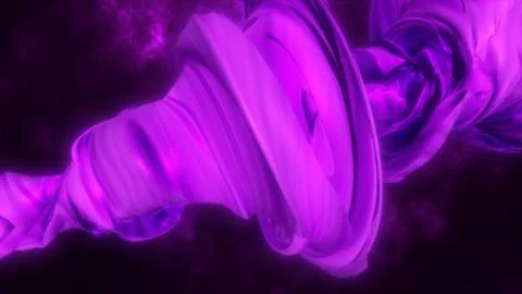 Abstract purple line swirling fluid glowing energy scientific futuristic hi.. Stock Illustration