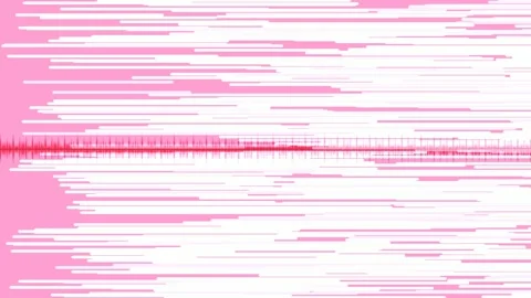 Abstract purple lines background animation Stock Footage 331344816