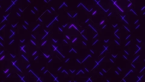 Abstract purple lines modern diagonal pattern on black background Stock Footage 259295400