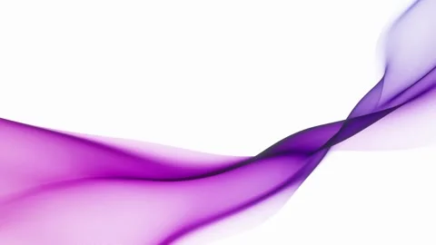 Abstract Purple Lines oscillation, 4k Mystical Fusion of liquid glassy 3d loop 스톡 동영상 263669486