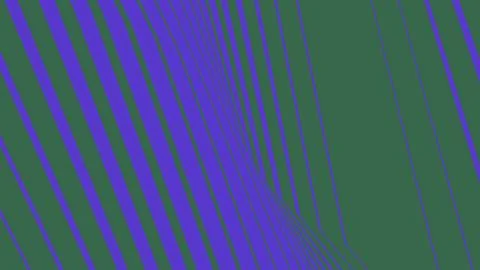 Abstract purple lines pattern on a green background Illustrazione stock