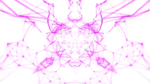 Abstract Purple Mandala Design Stock Footage 289124635