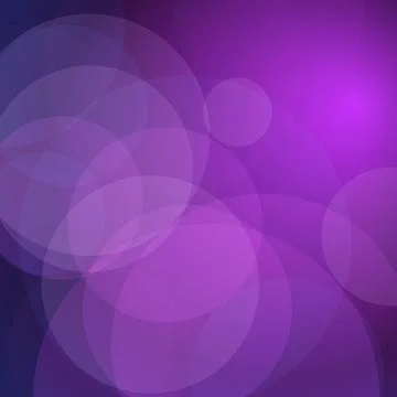 Abstract Purple Mesh Background with Overlapping Translucent Circles and Vi.. Stock Illustration