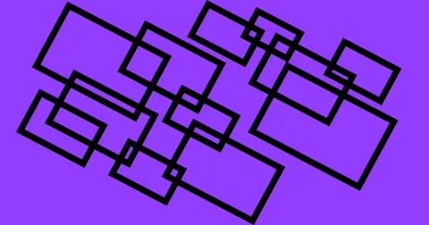 Abstract purple modern geometric structure background for art banner Stock Illustration