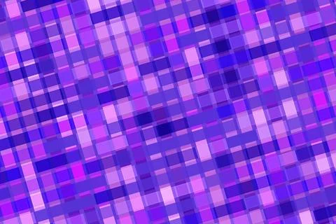 Abstract purple mosaic pattern with small square tiles Stock Illustration