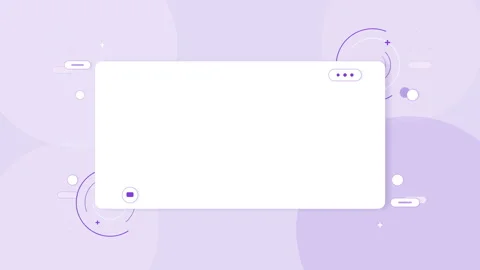 Abstract purple motion graphic background with technology loop elements Stock Footage 346539636
