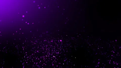 Abstract Purple Nebula Galaxy Background with Glowing Stars Cosmic Particles Video stock 338399029