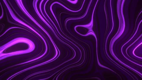 Abstract Purple Neon Fluid Liquid Wave Motion Background Seamless Loop Stock-Footage 339799573