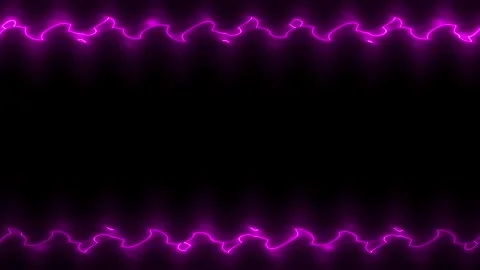 Abstract Purple Neon Lines Frame Stock Footage 284399635