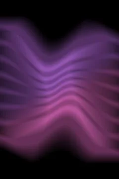 Abstract Purple Neon Wave Background – Dark Fluid Gradient Ripple Stockillustratie