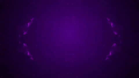 Abstract Purple Network Background. Digital Plexus System Backdrop. Stock Footage 130992180