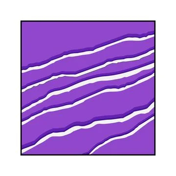 Abstract purple paper layers creating dynamic background Stock Illustration
