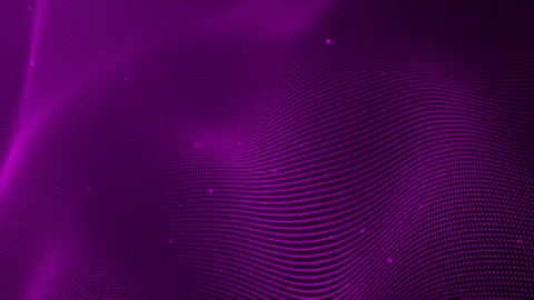 Abstract purple particles dot-wave background. Abstract wavy dot and fallin.. Stock Footage 296477996