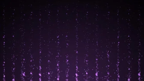 Abstract purple particles rising in vertical lines on dark background creat.. Vídeos de archivo 334326810