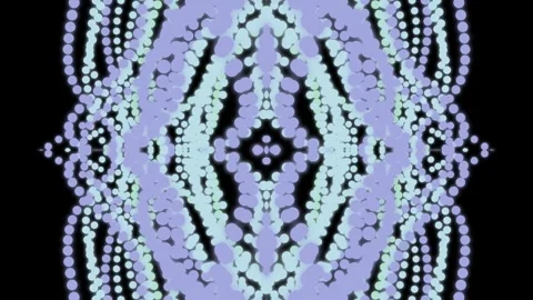 Abstract Purple Pattern on Black Background. Stock Footage 329499236