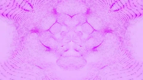 Abstract Purple Pattern with Swirls Stock Footage 289131993