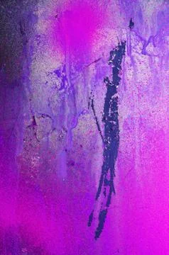 Abstract purple pink background surface of splashed color Stock Photos