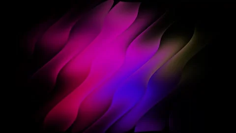 Abstract Purple Pink Blue Gradient Wave Motion Background Stock Footage 343685174