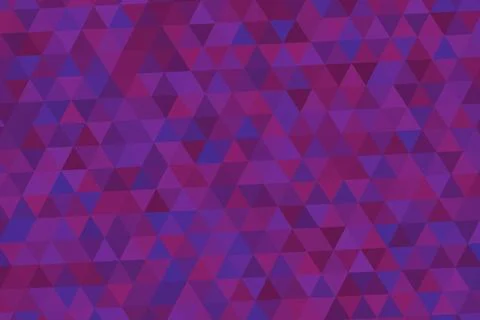 Abstract purple pink geometric pattern with triangles Stock Illustration