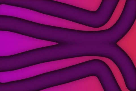 Abstract Purple Pink Gradient Arrow Layers Background Stock Illustration