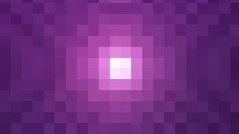 Abstract purple pixel gradient with glowing center and soft mosaic backgrou.. Stock Illustration