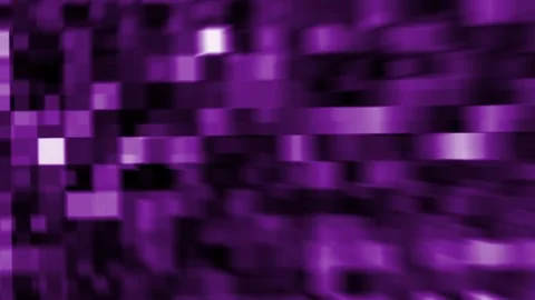 Abstract Purple Pixel Tunnel Animation Stock Footage 336697705