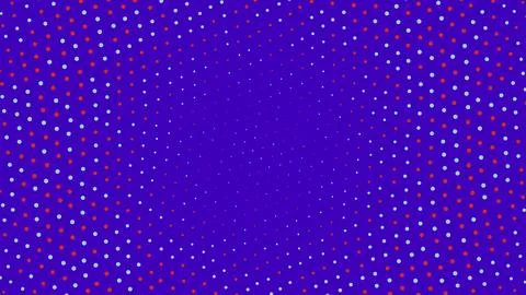Abstract purple pixelated background with glowing white dots 스톡 일러스트