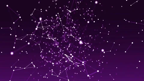 Abstract purple plexus network technology sphere motion background loop Stock Footage 327548941