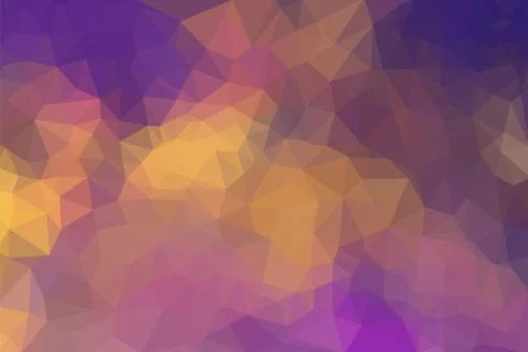 Abstract purple polygon for background Stock Illustration