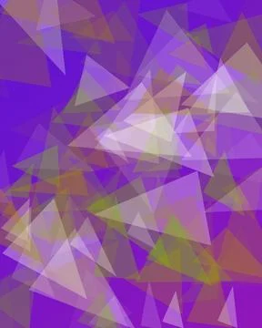 Abstract purple polygonal background with overlapping translucent geometric.. Stock Illustration