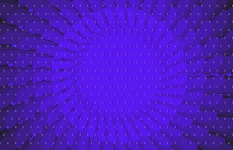 Abstract Purple Radial Dot Pattern Background With Layered Waves And Subtle.. Stock Illustration