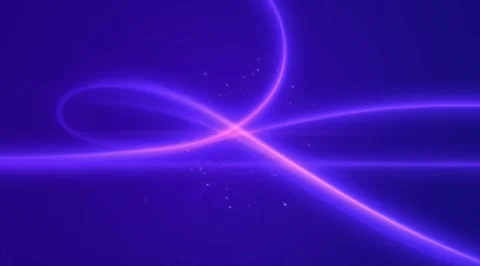 Abstract purple ring with glowing particle trail Stock Footage 331460159