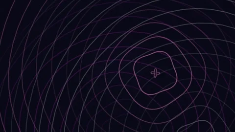 Abstract Purple Ripple Waves Animation Stock Footage 329458730