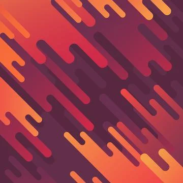 Abstract purple rounded lines pattern design of colorful template decoration Illustrazione stock