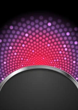 Abstract purple shiny flicker glowing design Ilustración de archivo