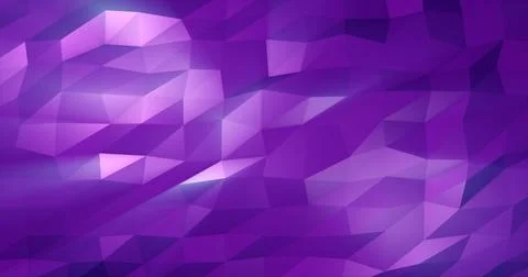 Abstract purple silver low poly triangular mesh background Stockillustratie