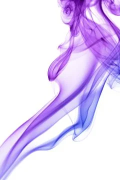 Abstract purple smoke background Stock Photos